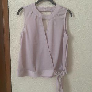 Express Sleeveless Top Lilac Size S NWOT